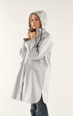 Regenjacke Drake Silber