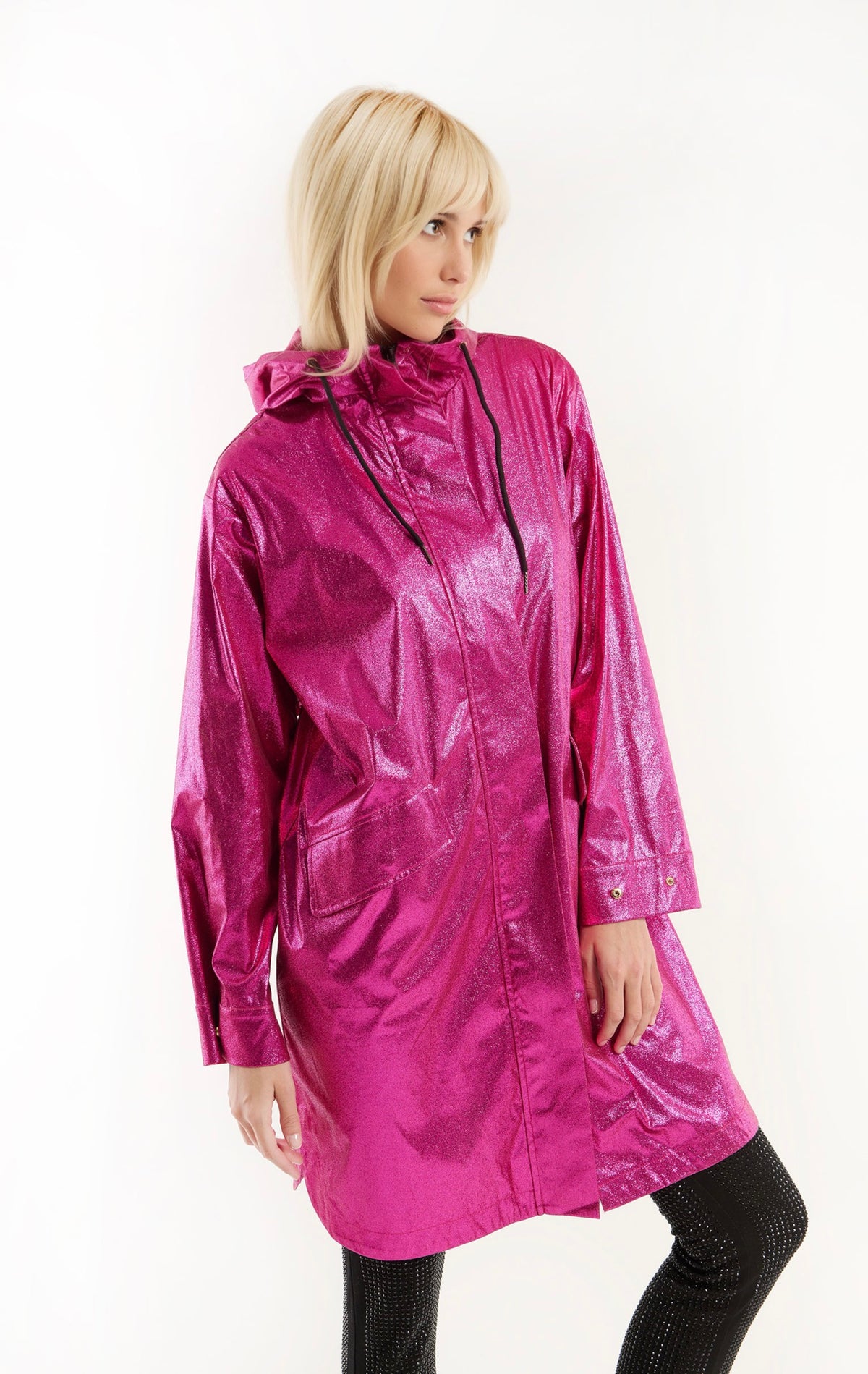 Regenjacke Drake Rosa