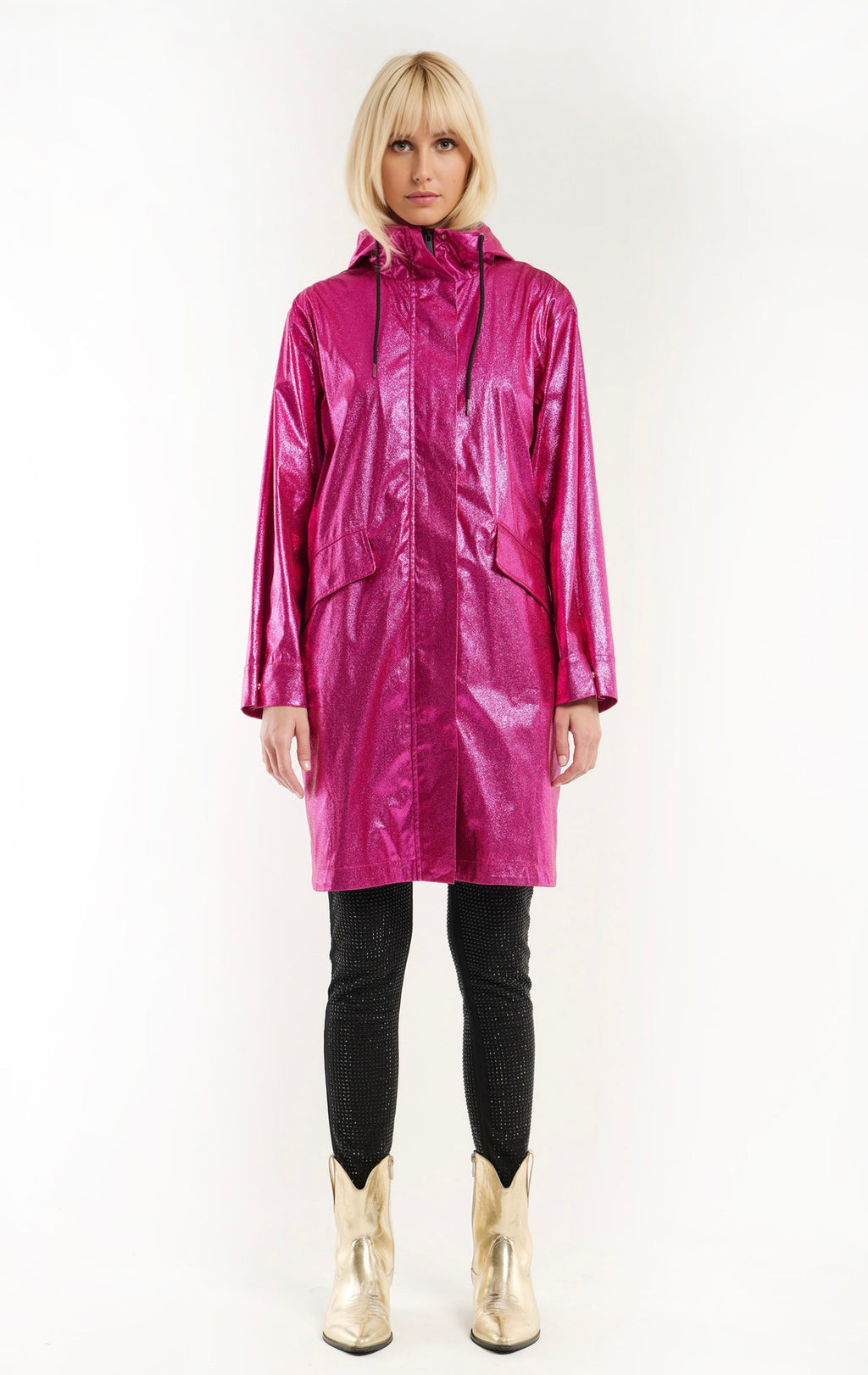 Regenjacke Drake Rosa