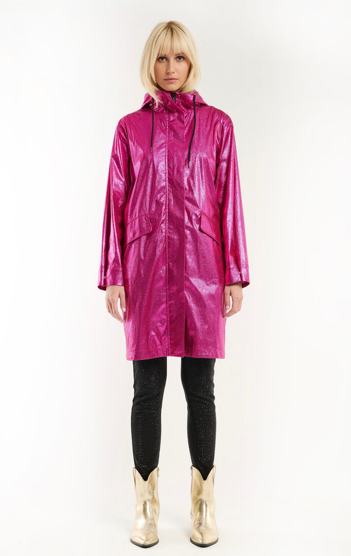 Regenjacke Drake Rosa