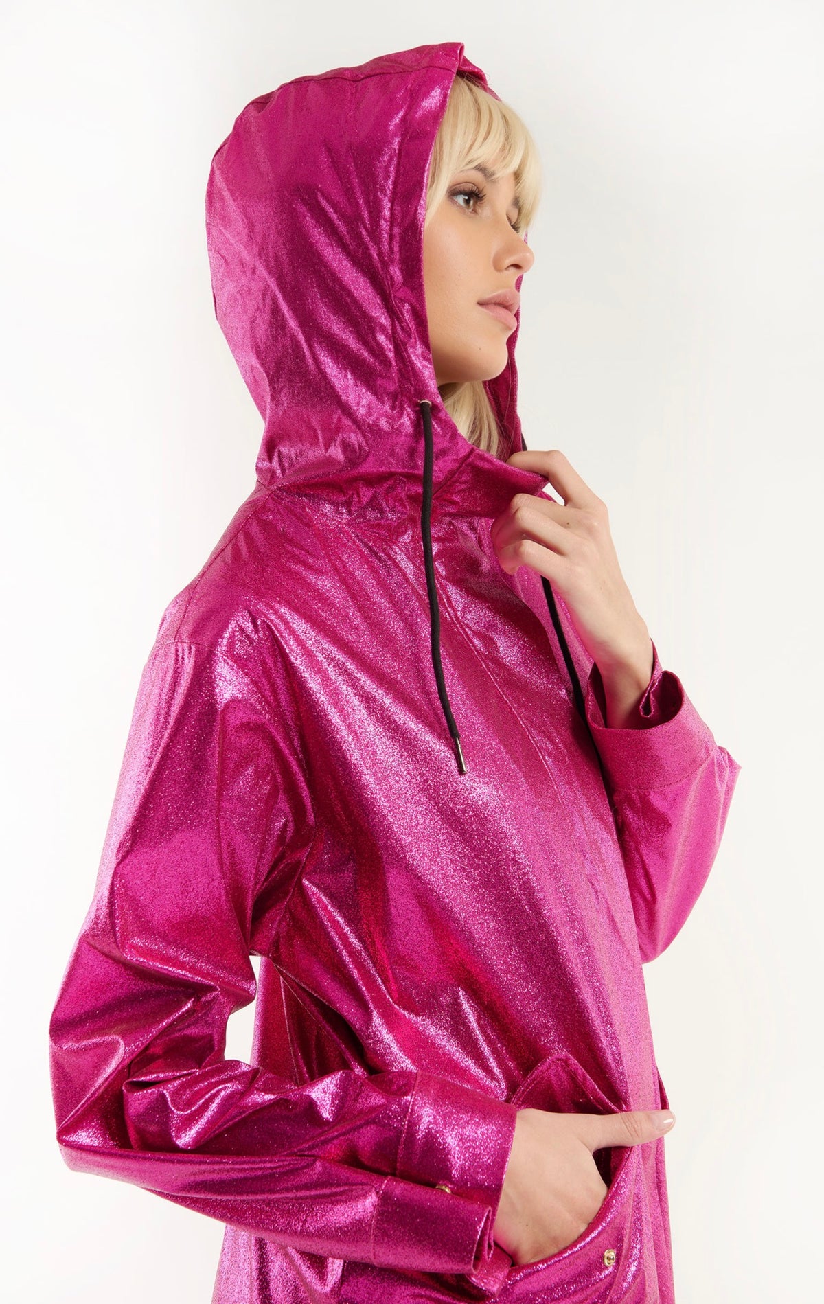 Regenjacke Drake Rosa