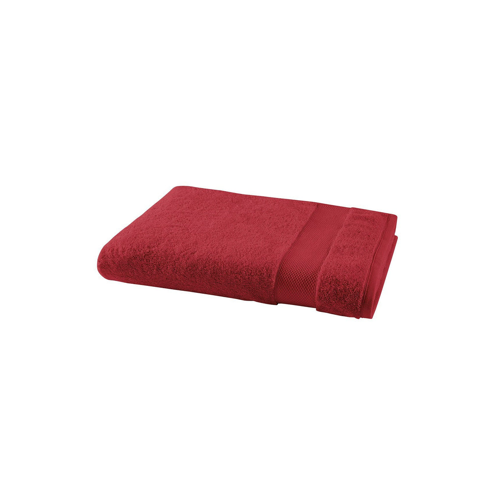 Éponge Unie - Drap de Douche - Cerise