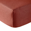 Lin Lavé - Sábana Bajera - Terracotta
