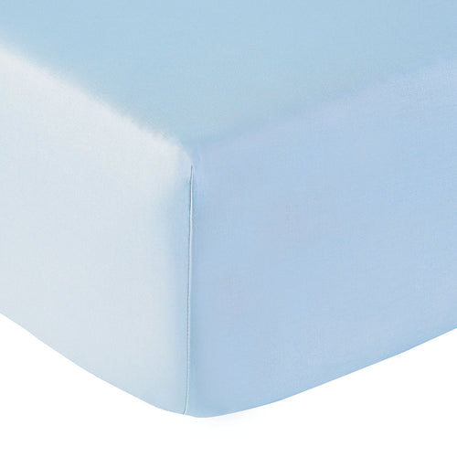 Percale Unie - Drap Housse - Bleu Ciel