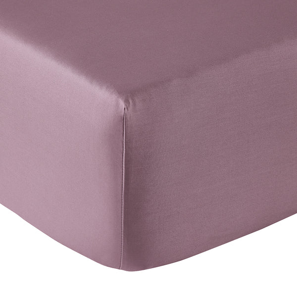 Drap Housse - Percale Unie - Violet