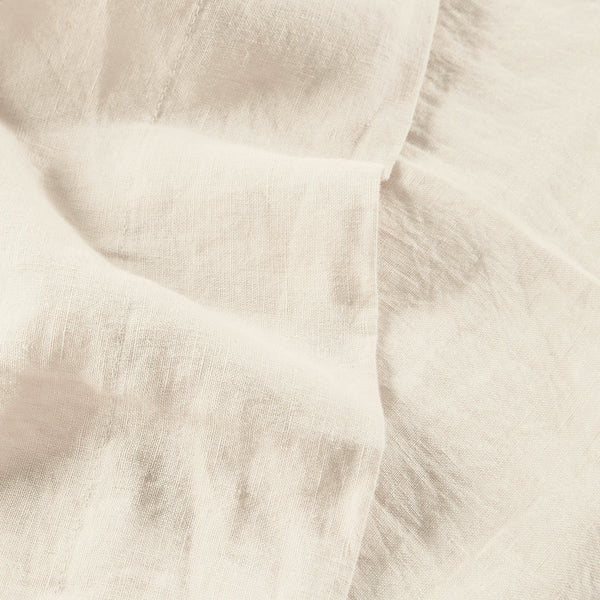 Washed Linen - Flat Sheet - Natural