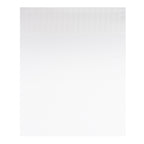 Satin Uni Jacquard - Drap Plat - Blanc