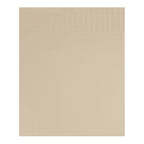 Satin Uni Jacquard - Flat Sheet - Greige