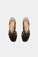 Anaki - Drew Sandals - Black Braided