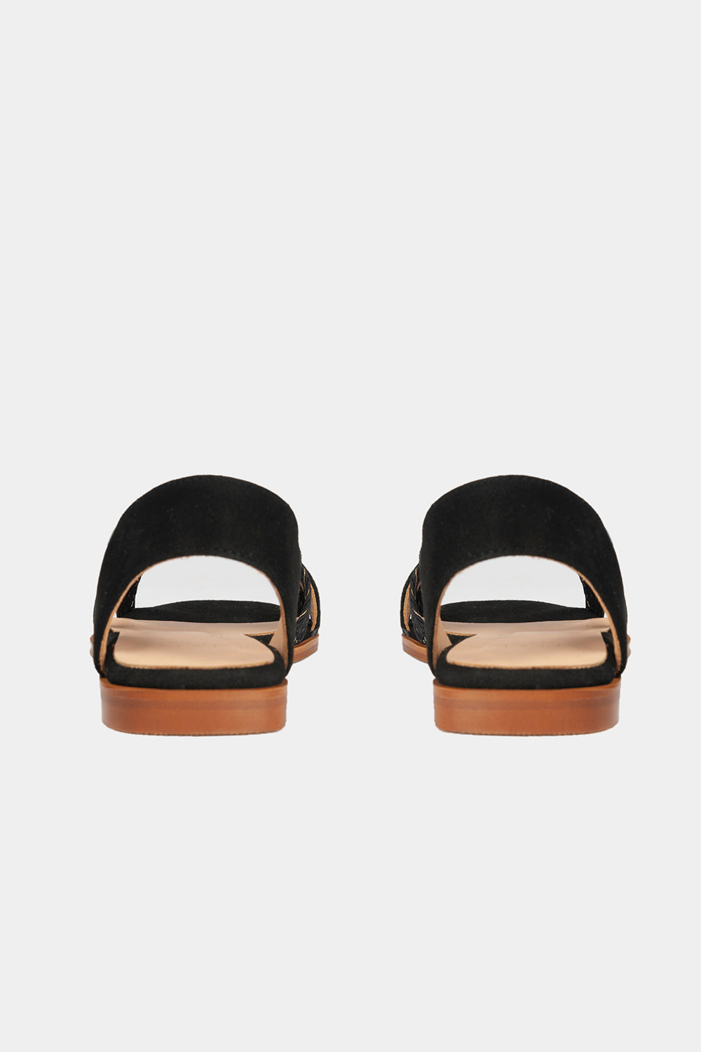 Drew Sandals - Braided Black
