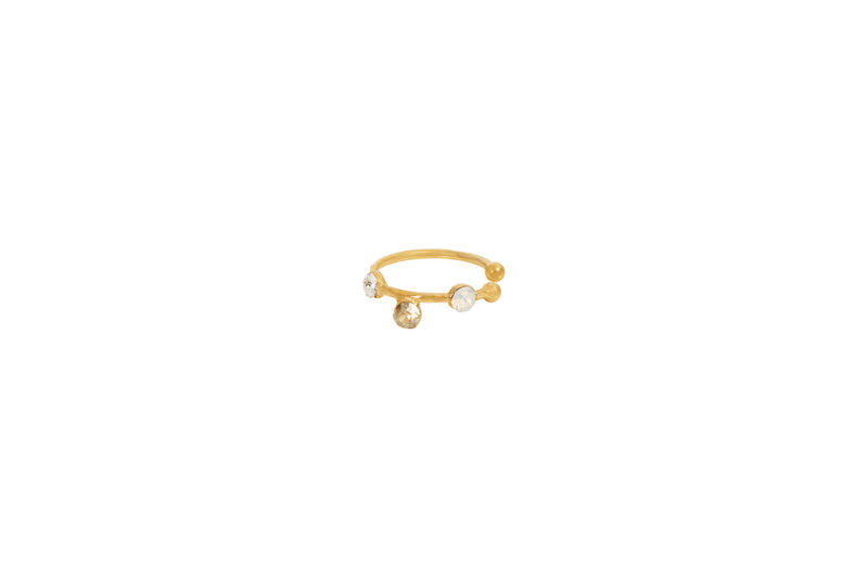 Bague D'Oreille Drib Blanc