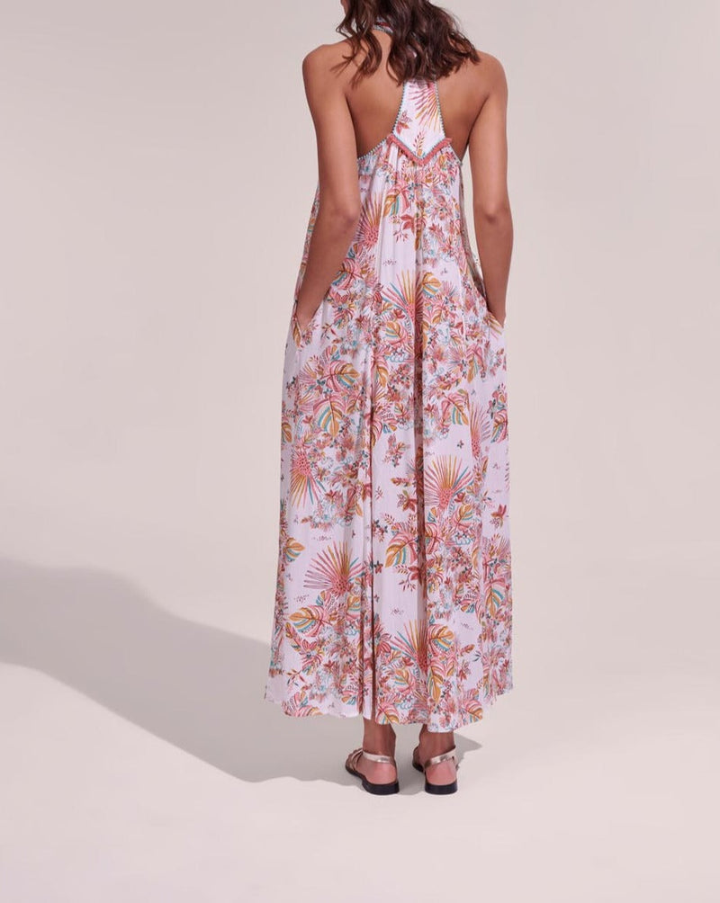 Vestido Largo Nava - Selva Rosa - Mujer