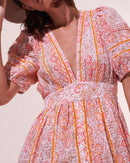 Robe Midi Reine - Pink Ceramique - Femme