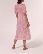 Robe Midi Reine - Pink Ceramique - Femme