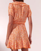 Robe Courte Aude - Orange Mayflower - Femme