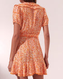 Robe Courte Aude - Orange Mayflower - Femme