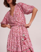 Robe Courte Bona - Pink Blossom - Femme