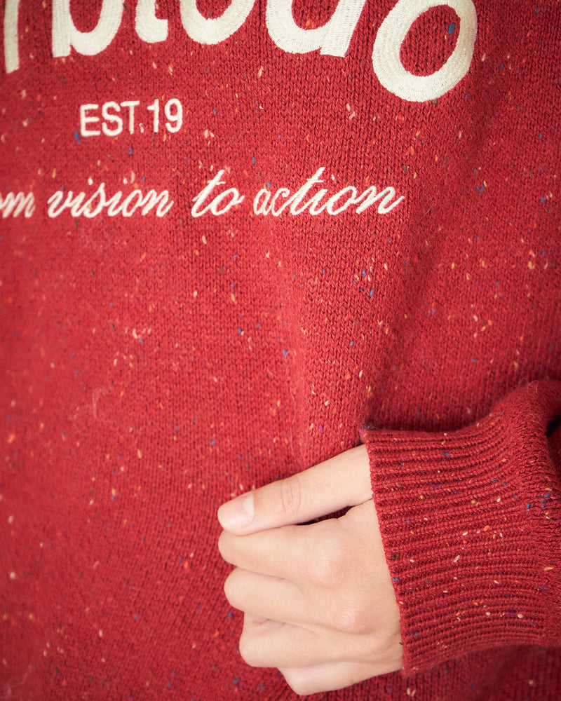 Mailles Vintage Rouge