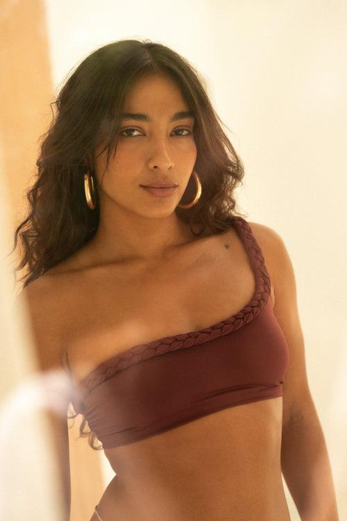 Lisa Top - Eggplant