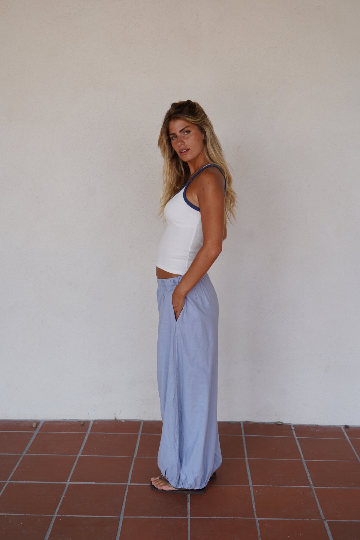 Pantalón Amapola azul