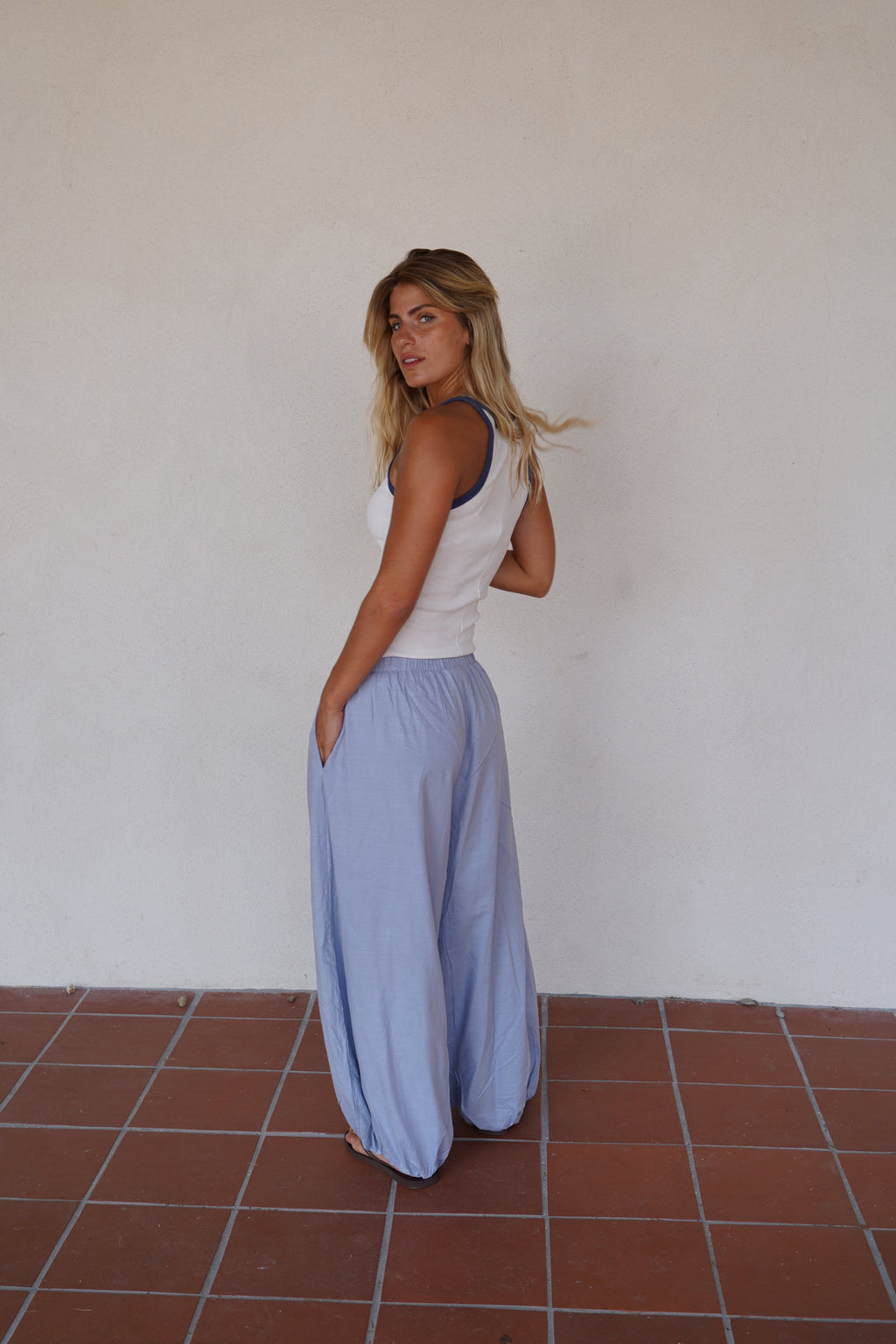 Pantalón Amapola azul
