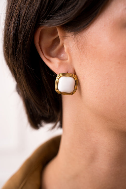 Boucles D’Oreilles Cassis