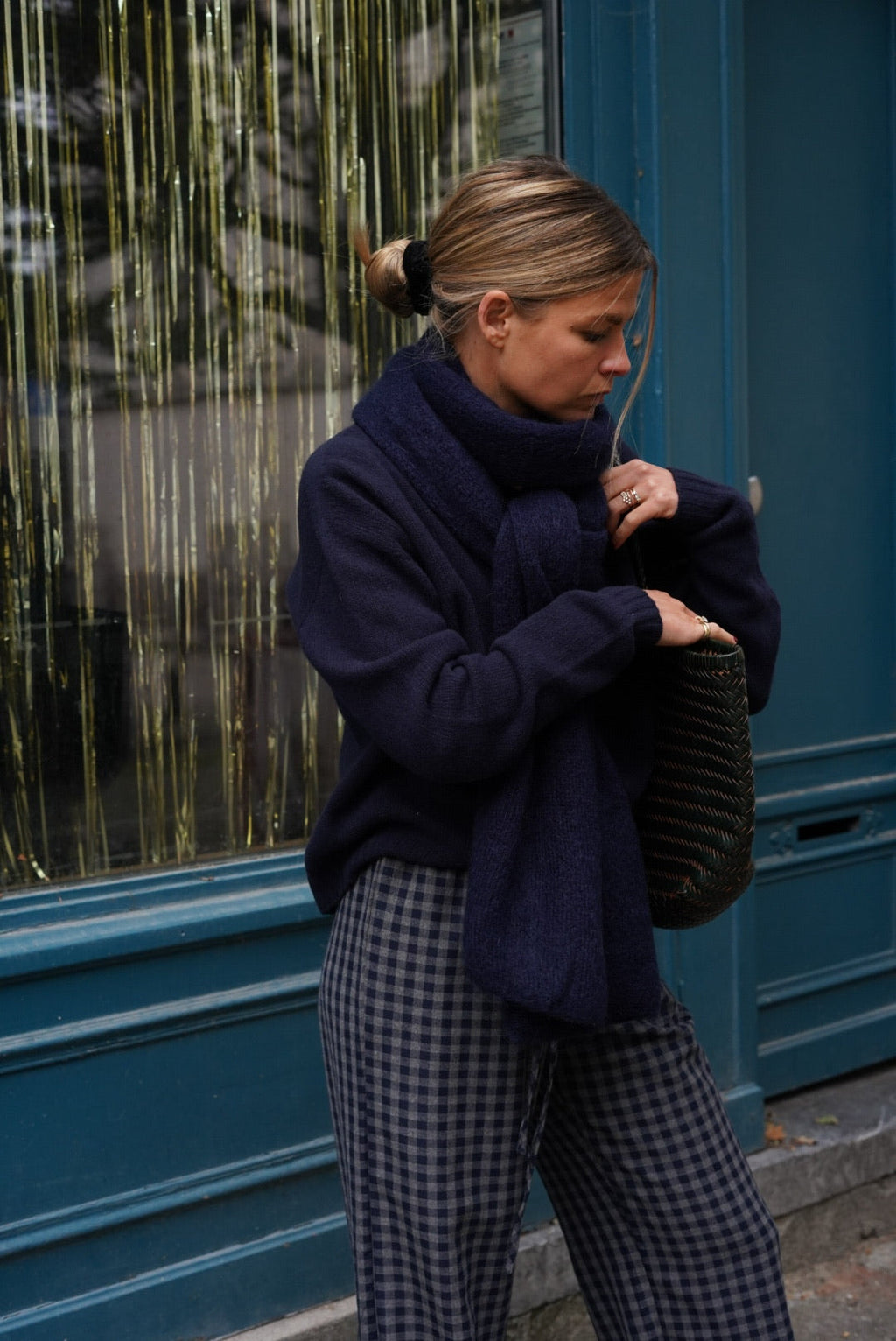 Ellie Marine Scarf