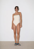 Traje de baño de una pieza Baya - Arena