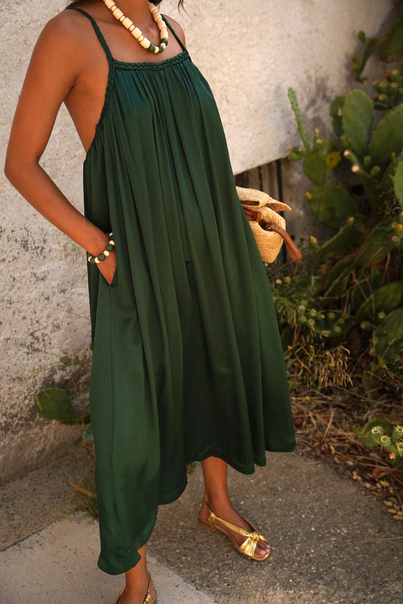 Robe Soanna Vert Foncé