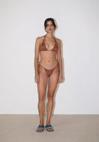 Top de bikini Brigitte - Chevrón