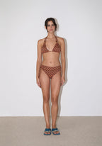 Top de bikini Brigitte - Chevrón