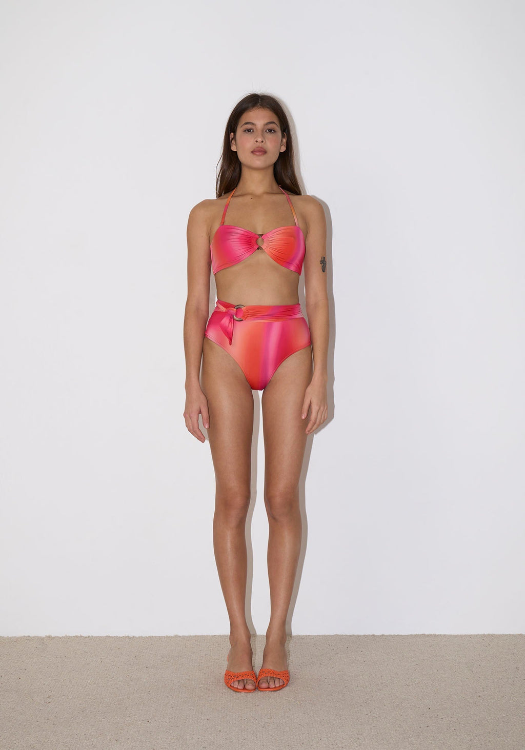 Braguita de bikini ámbar - Estampado