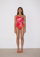 Traje de baño de una pieza Amber - Estampado