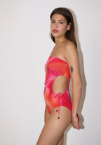 Traje de baño de una pieza Amber - Estampado