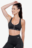 Brassière Zip-Tech - Black
