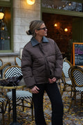 Eva Chocolate Down Jacket