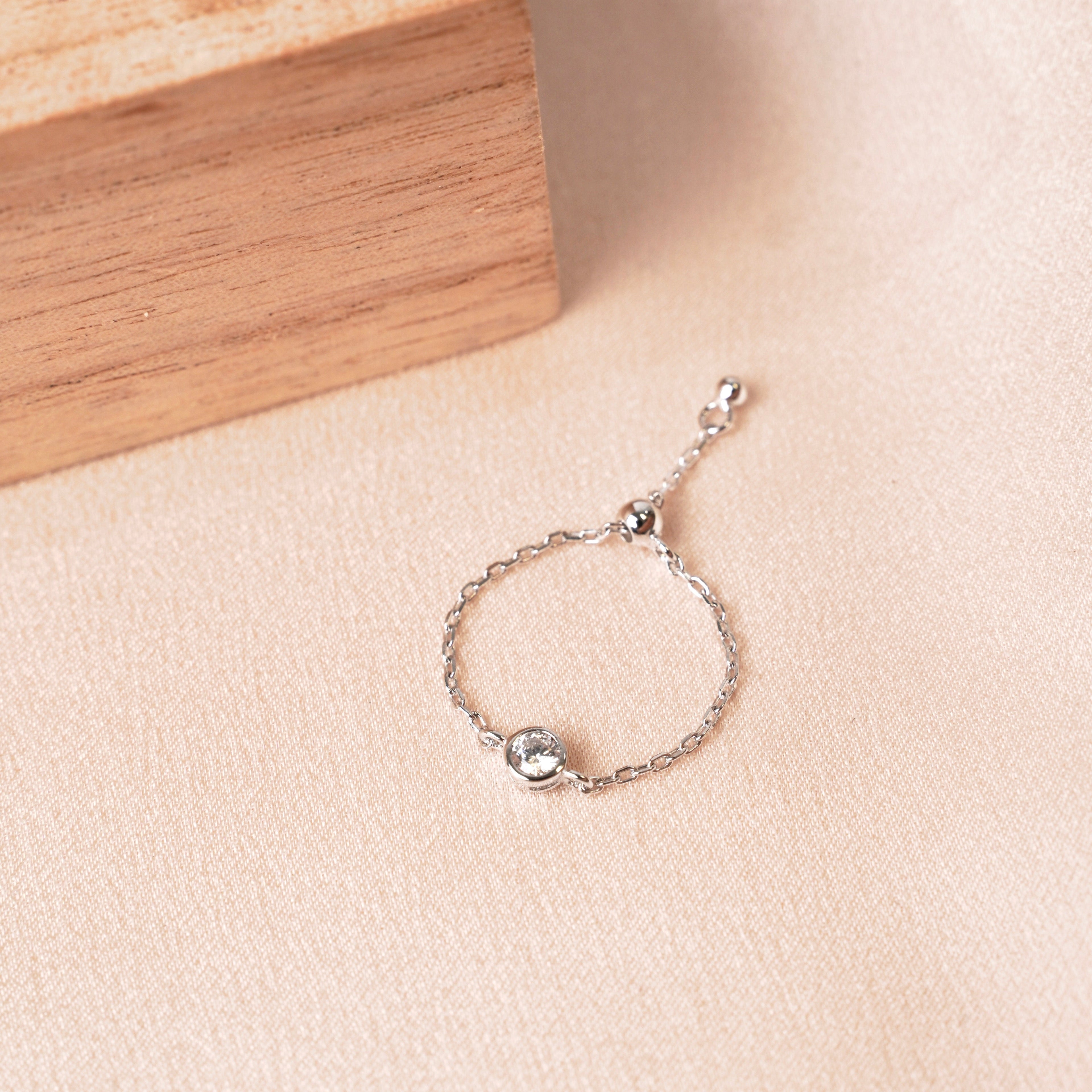 Bague Chaine Éclat