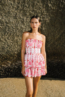 Robe Ines - Broderies Rose
