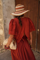 Blouse Krysta Tuscan Red