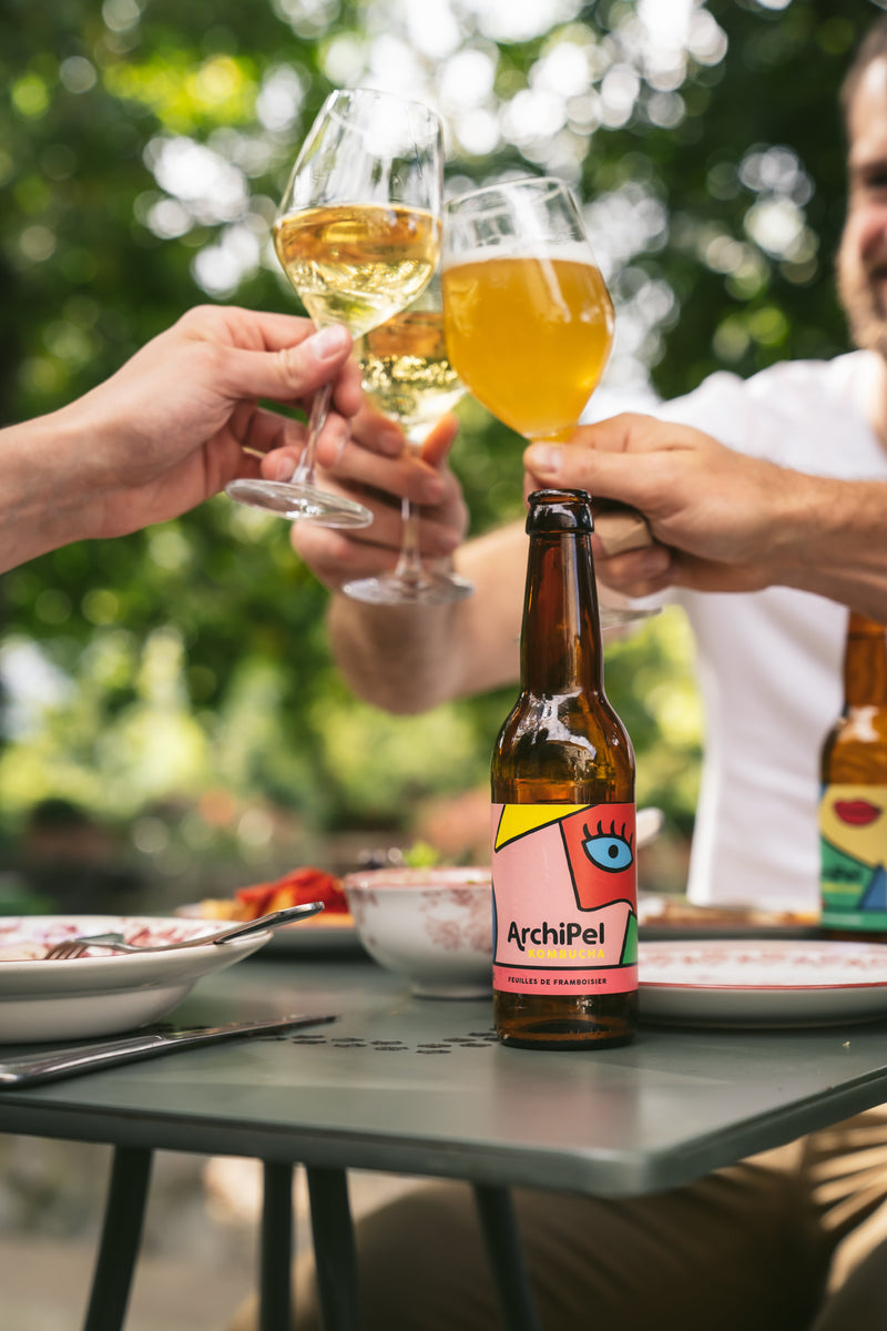 Kombucha Framboisier Bio - 33Cl (x12)