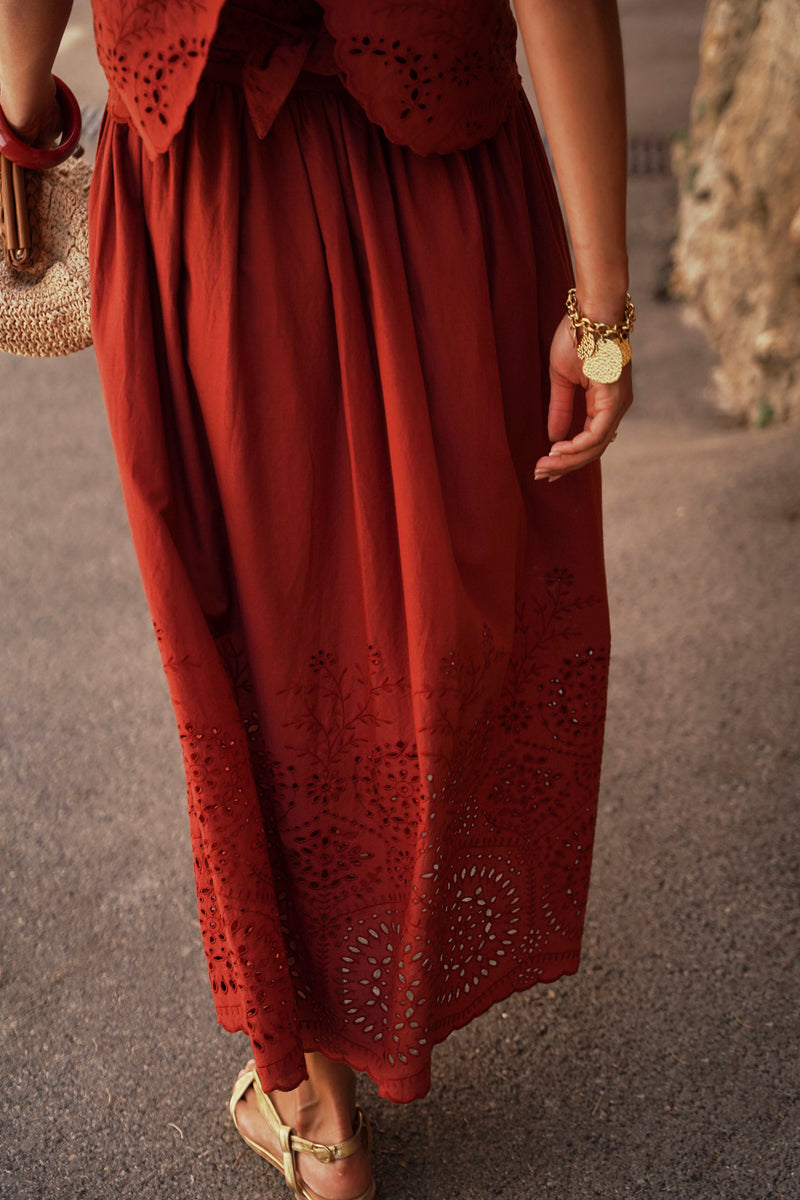 Jupe Bradshow Tuscan Red