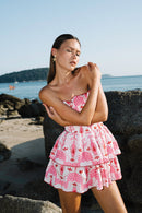 Robe Ines - Broderies Rose