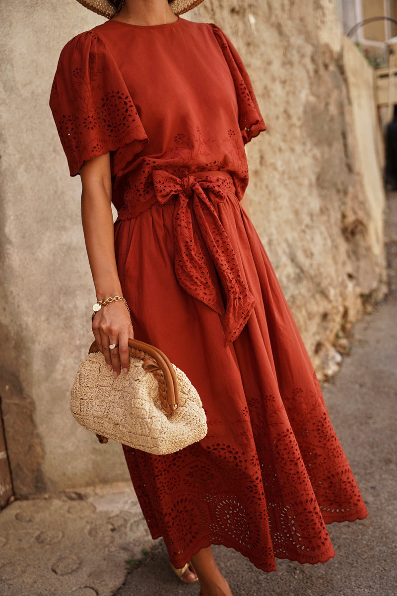 Jupe Bradshow Tuscan Red