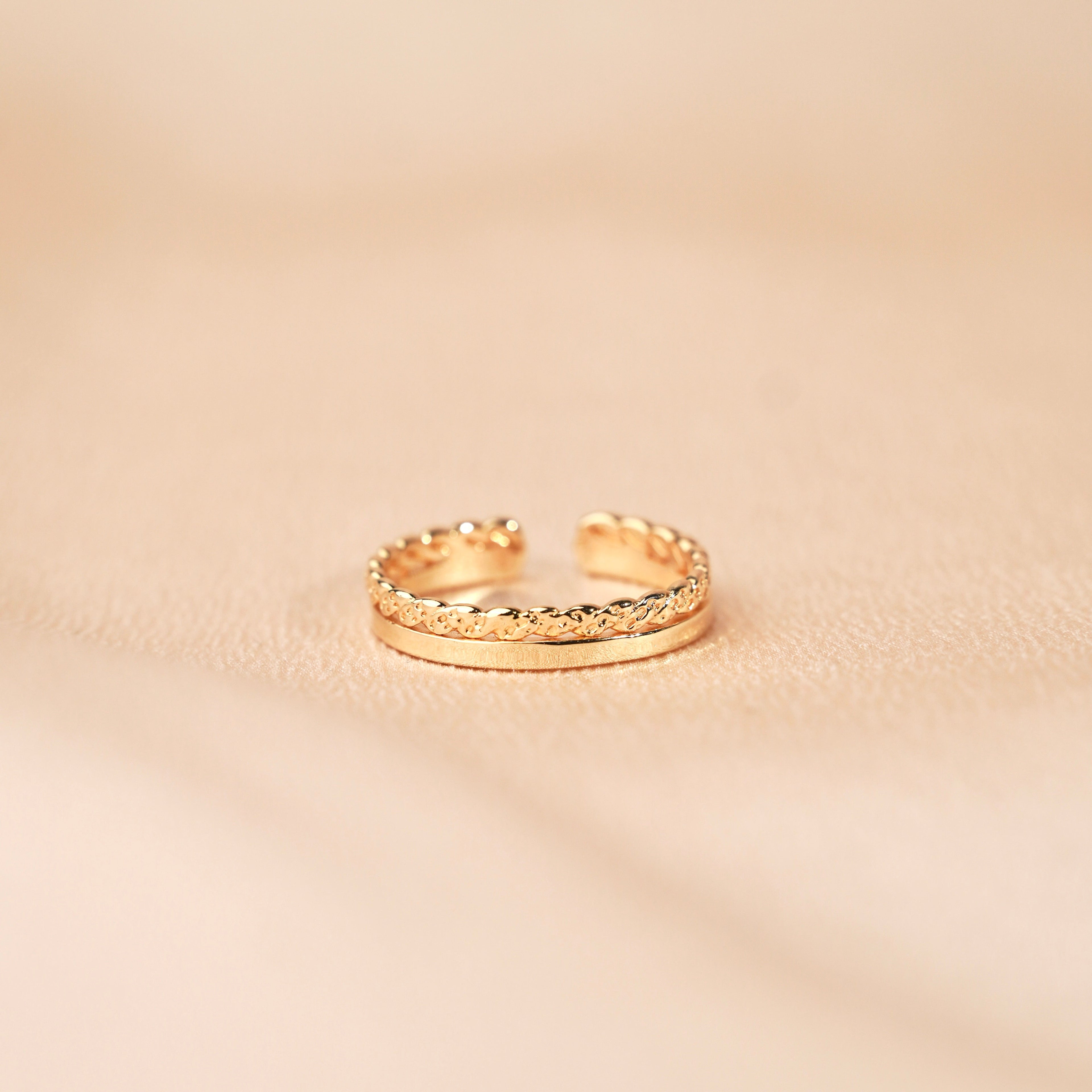 Bague Diane - Deux Anneaux