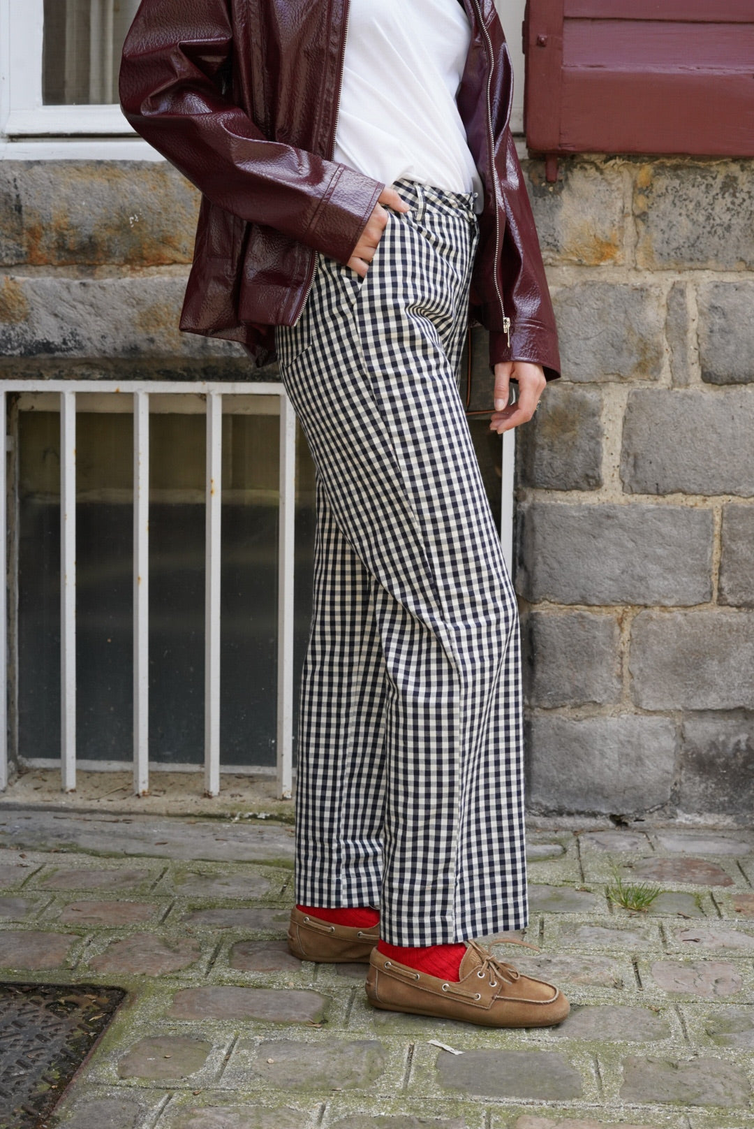 Emile Vichy Navy Trousers