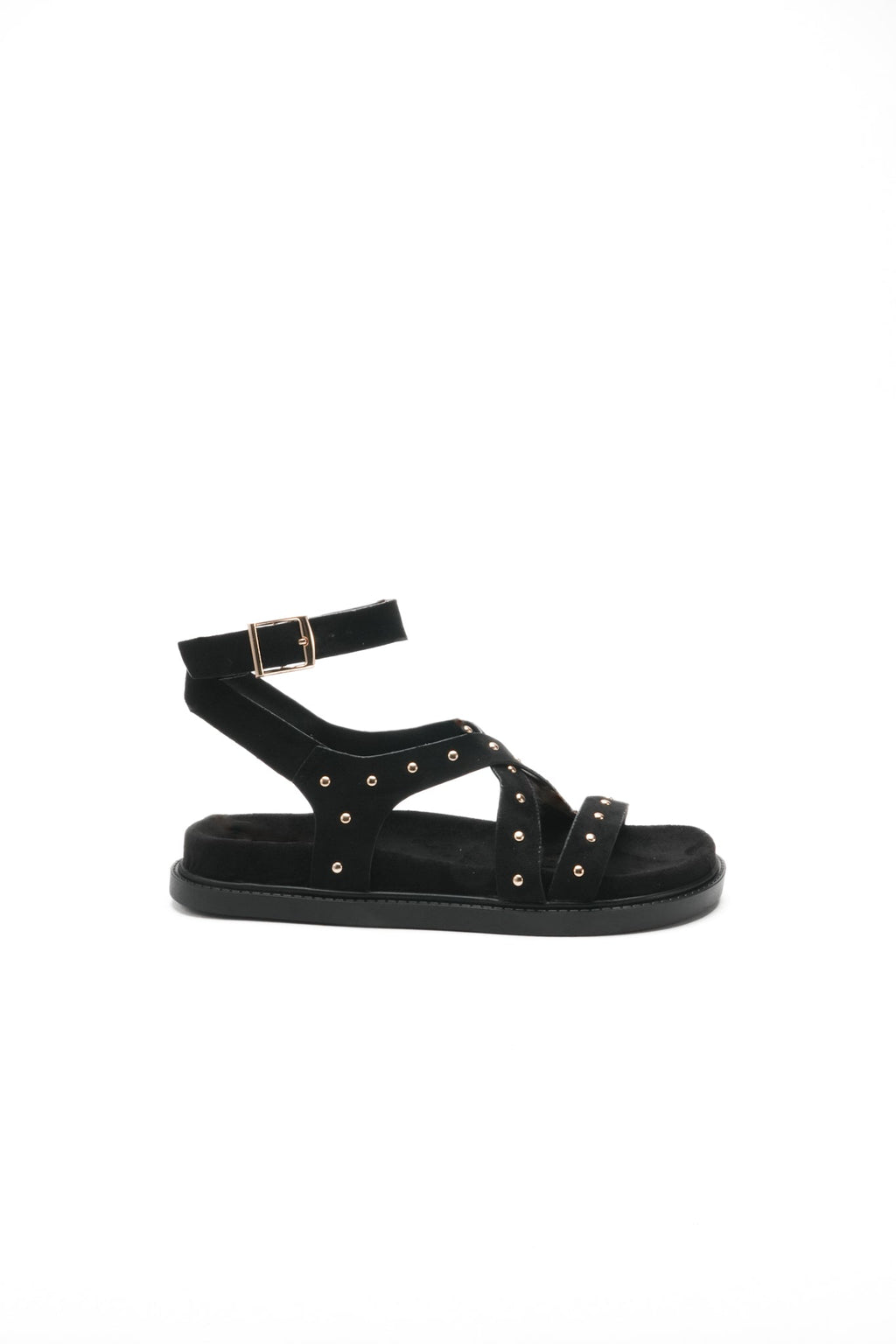 Sandales Cloutées Candice - Noir