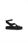 Sandales Cloutées Candice - Noir