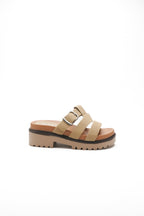 Sandales Crantées Léa - Beige