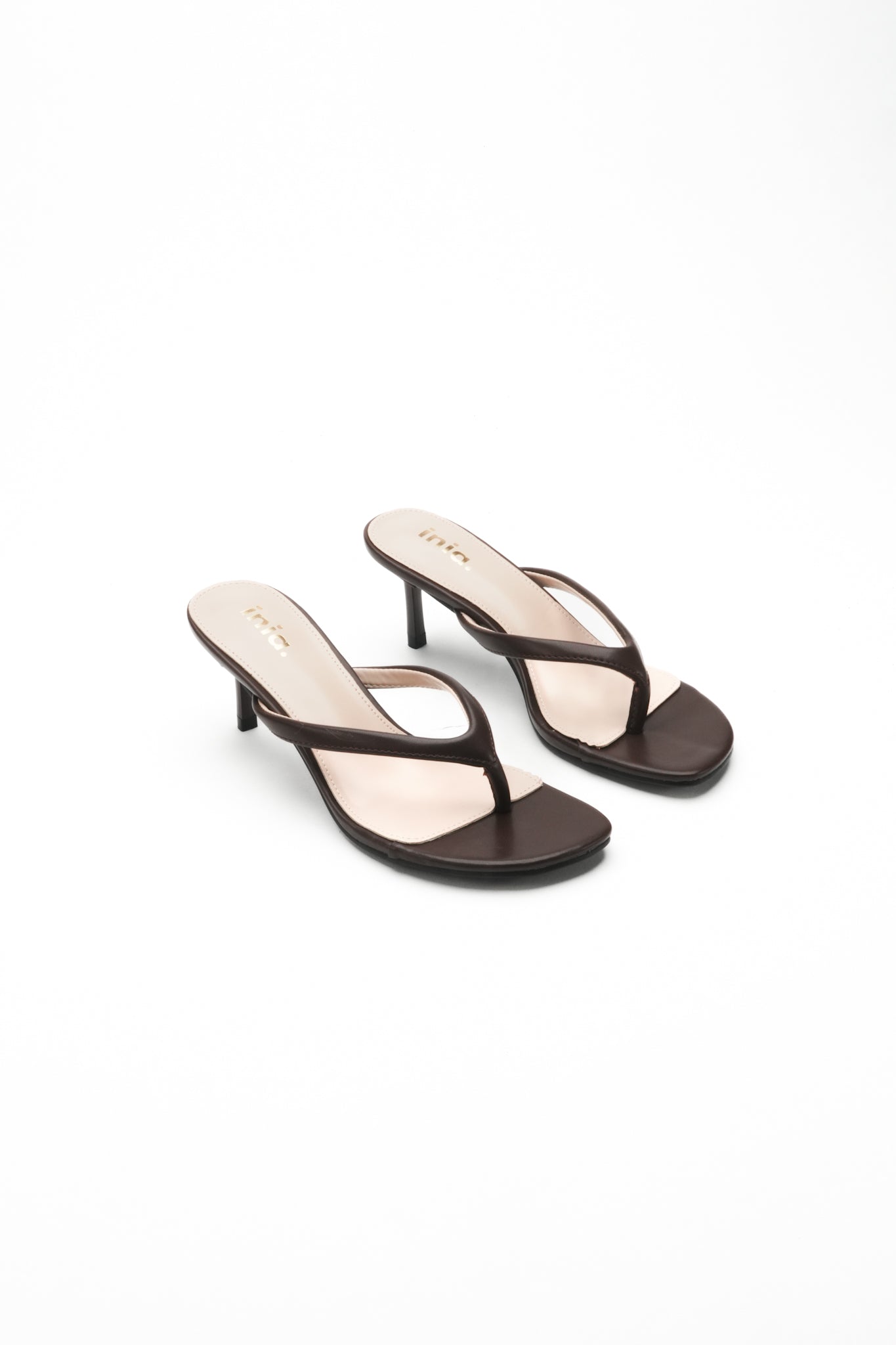 Tongs Romy - Marron