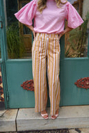 Sunset Orange Trousers